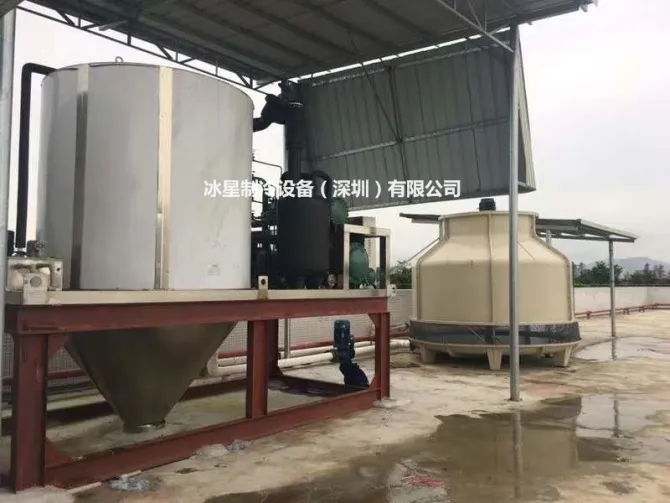 广东江门30吨不锈钢制冰机食品厂